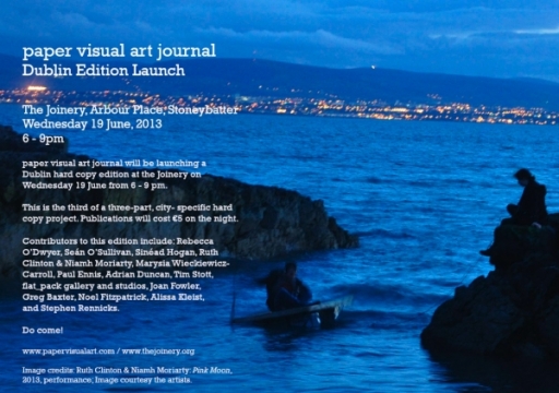 Paper Visual Art Dublin Edition Launch